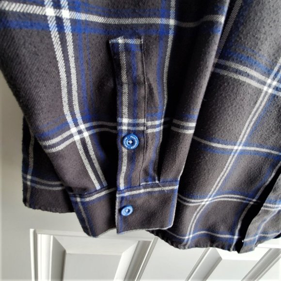 Dixxon Flannel The PERFORMANCE MACHINE 1.0 Pre-Pleat Flannel Shirt Men’s XL Tall - Picture 5 of 7